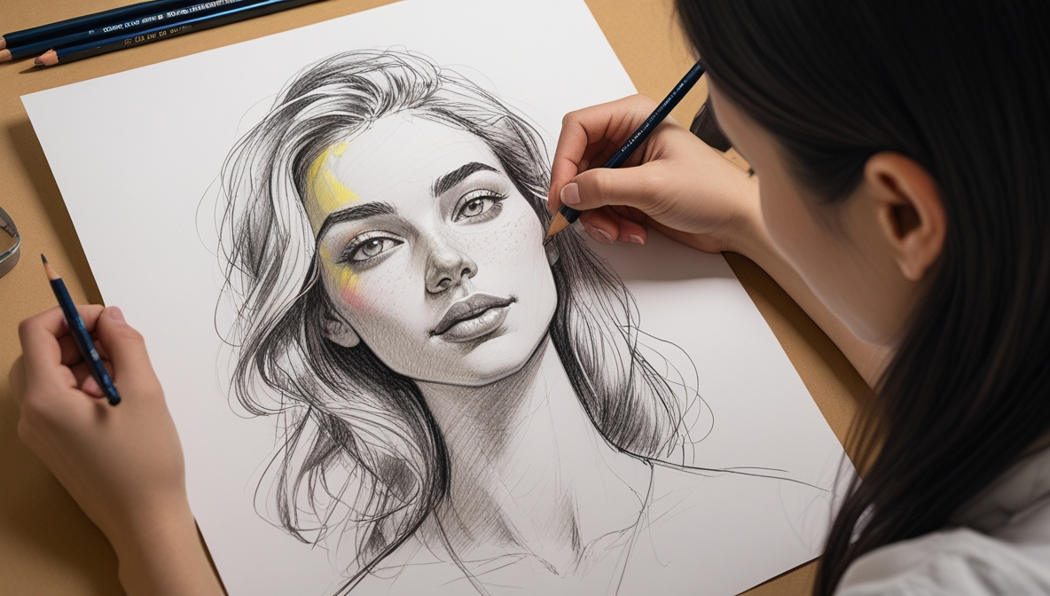 Artist Working